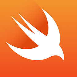 Logo von Apples Porgrammiersprache Swift